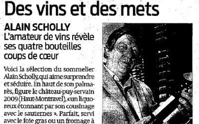 Des vins et des mets. Sud-Ouest.