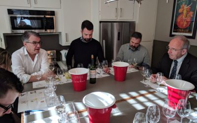 Au Canada, une dégustation de vin commentée par Daniel Hecquet